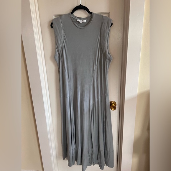 ($345 retail) Tibi casual dress in grey size large - Picture 3 of 5